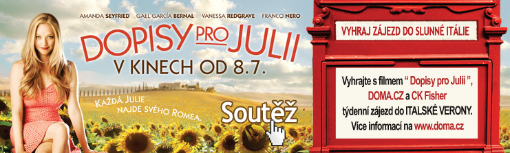 soutez s filmem dopisy pro julii